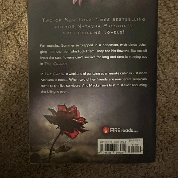 The Cabin/ The Celler - Natasha Preston 2 in one book - Picture 2 of 2